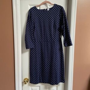 👗2 for $20 item  Navy Blue Polka Dot Dress